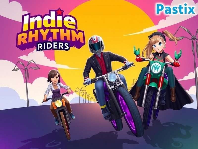 Indie Rhythm Riders - Feel the Rhythm of India Indie Rhythm Riders Game Banner